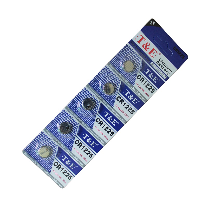 Μπαταρίες Λιθίου – CR1225 – 3V – 5pcs – 001389