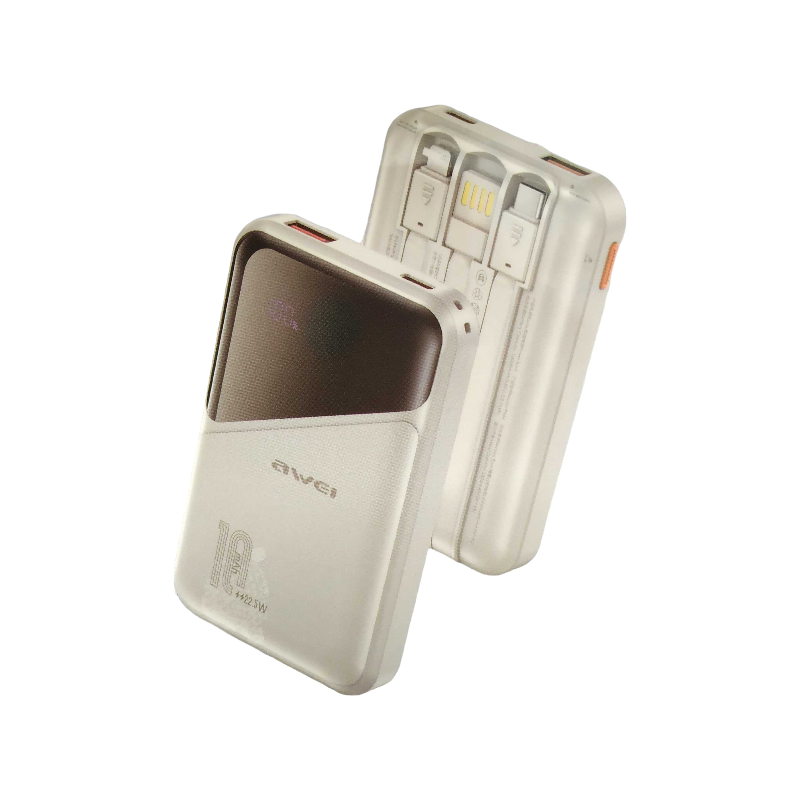 Powerbank – P64K – 10.000mah – 22.5W – AWEI – 012911 – White
