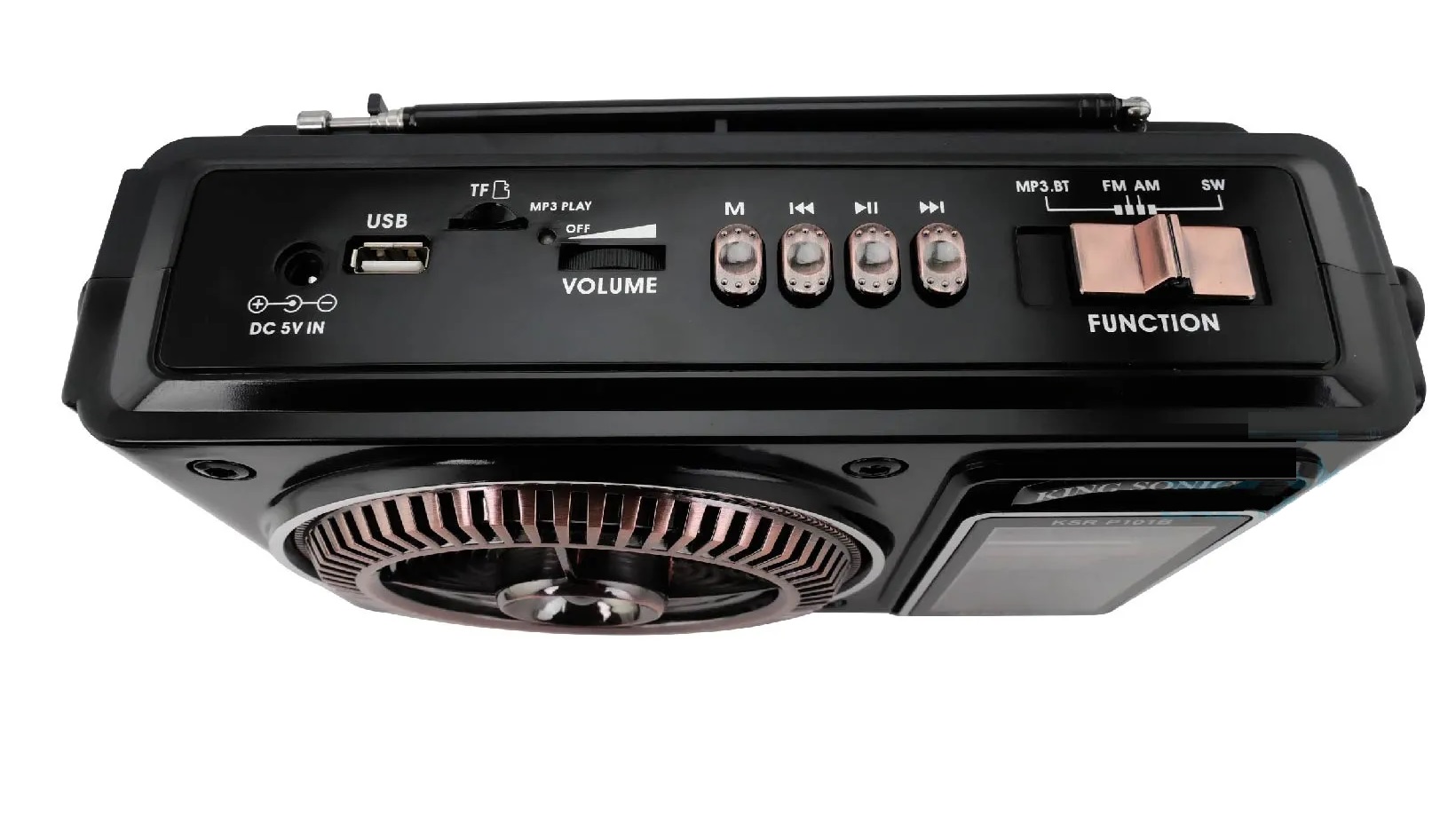 Επαναφορτιζόμενο ραδιόφωνο – PX-101BT – 020023 – Black