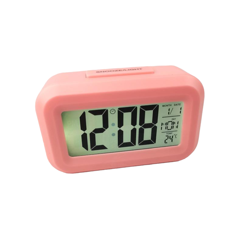 Ψηφιακό ρολόι – Ξυπνητήρι – 2108 – 021080 – Pink