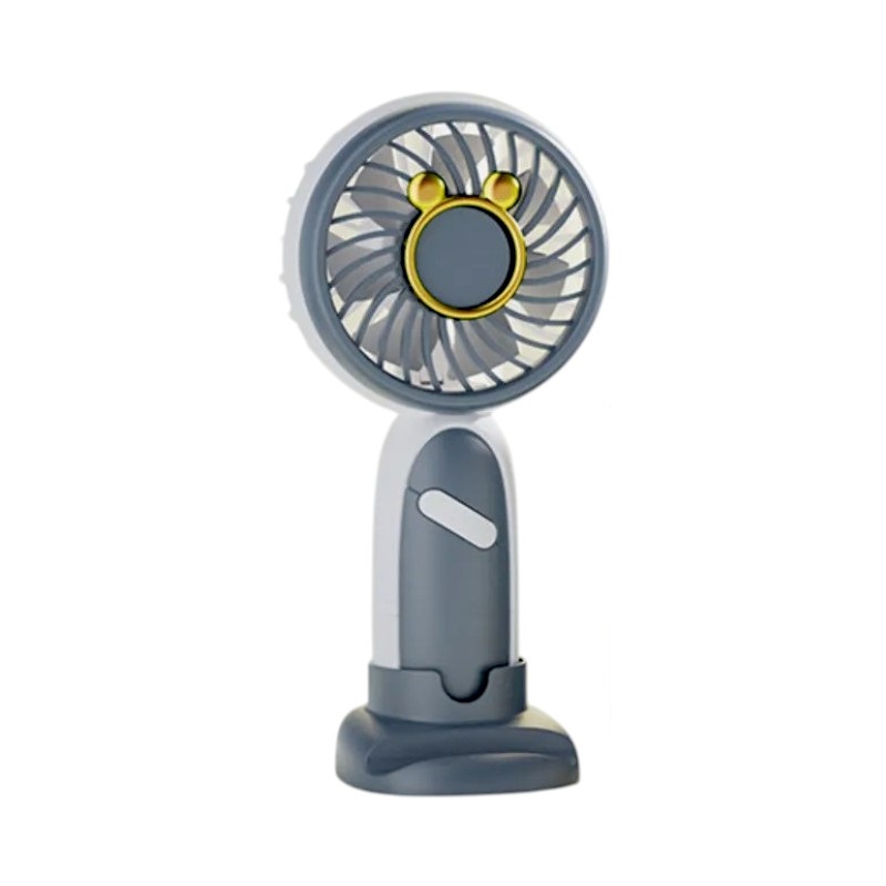 Επαναφορτιζόμενος ανεμιστήρας mini – CS1350-2 – 030304 – Grey
