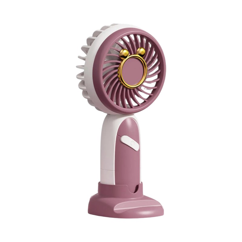 Επαναφορτιζόμενος ανεμιστήρας mini – CS1350-2 – 030304 – Pink
