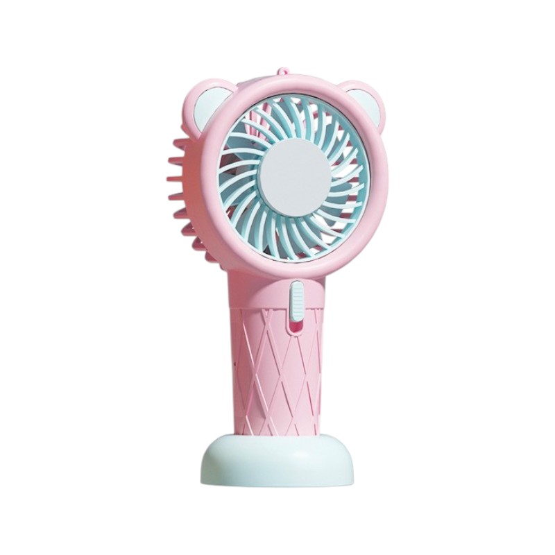 Επαναφορτιζόμενος ανεμιστήρας mini – CS1363-5 – 030908 – Pink