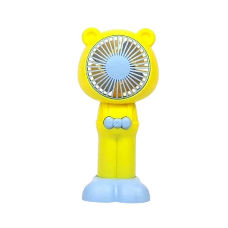 Επαναφορτιζόμενος ανεμιστήρας mini – HQ66-27 – 032179 – Yellow