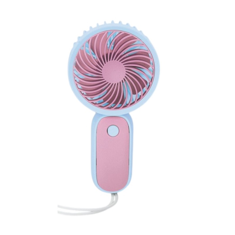 Επαναφορτιζόμενος ανεμιστήρας mini – HQ66-19 – 032186 – Pink/Blue