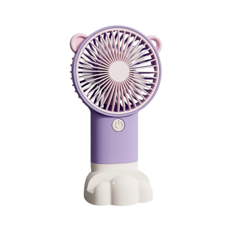 Επαναφορτιζόμενος ανεμιστήρας mini – 0808-5 – 033107 – Purple