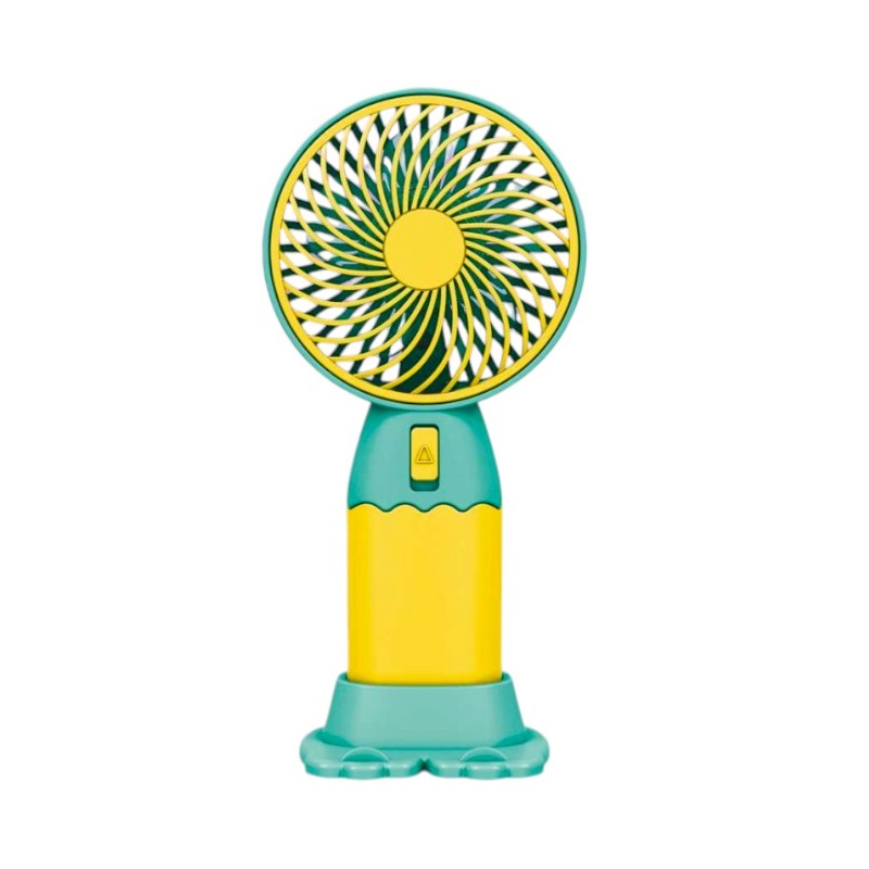 Επαναφορτιζόμενος ανεμιστήρας mini – 0808-1 – 033121 – Blue/Yellow