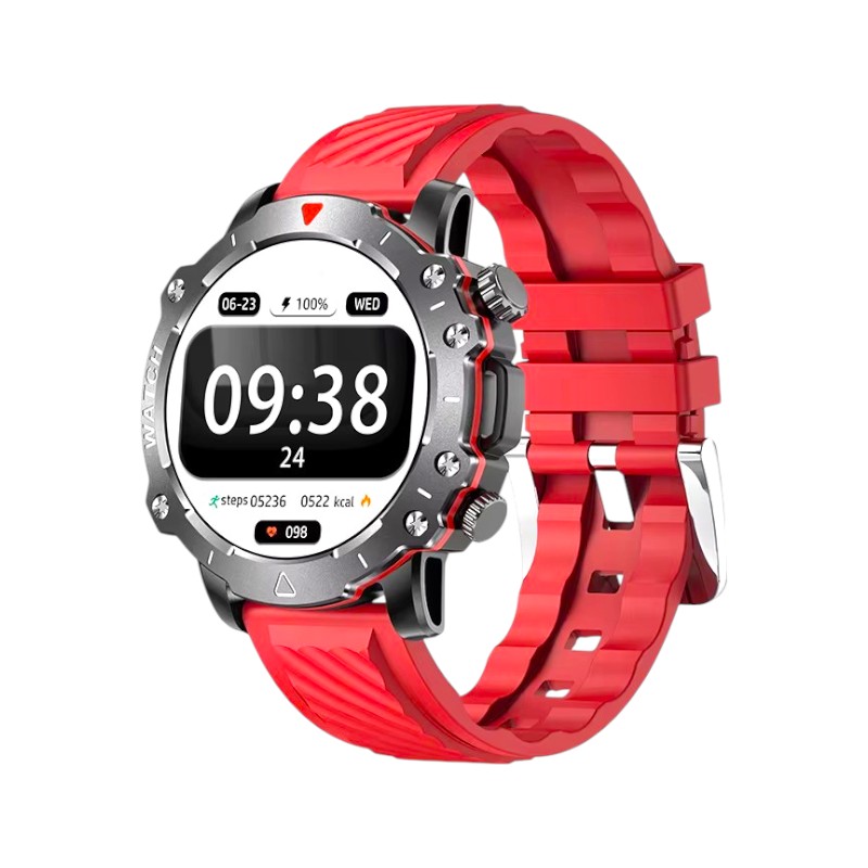Σετ Smartwatch με 3 λουράκια – LG78 Pro – 064878 – Red