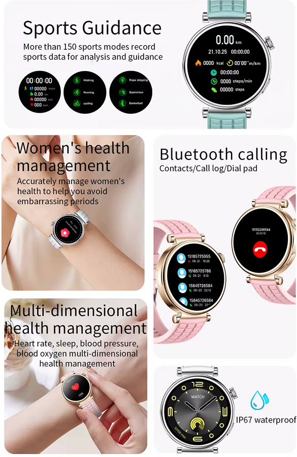 Σετ Smartwatch με 2 λουράκια – Z01 Mini – 064953 – Blue