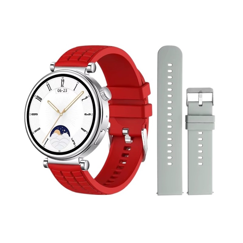 Σετ Smartwatch με 2 λουράκια – Z01 Mini – 064953 – Red
