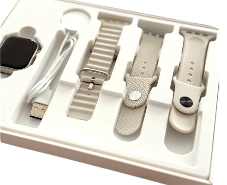 Σετ Smartwatch με 3 λουράκια – Z99 Mini – 064984 – White