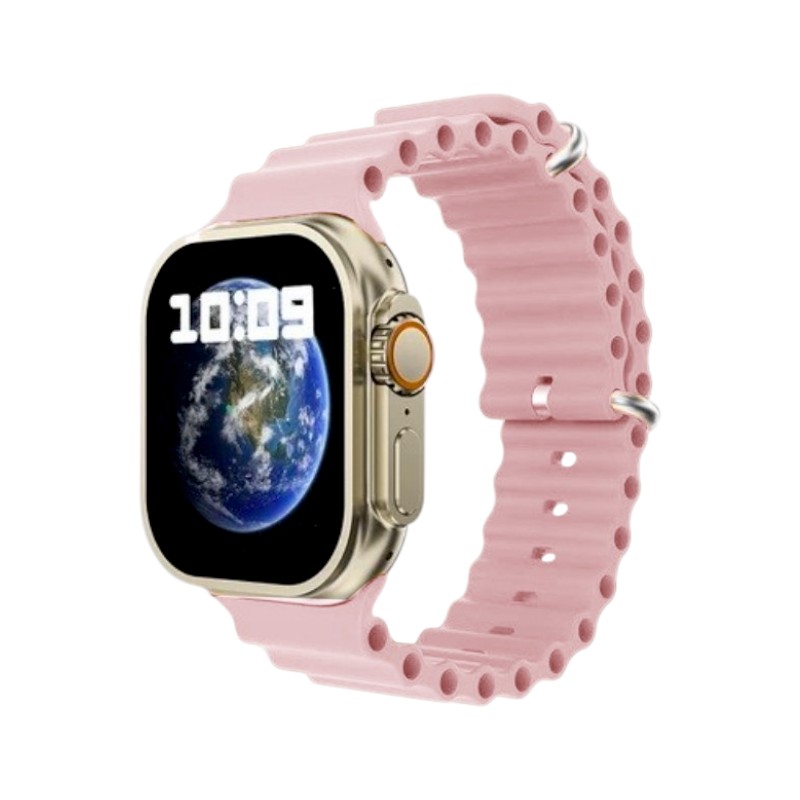 Σετ Smartwatch με 3 λουράκια – Z02 Mini – 064991 – Pink