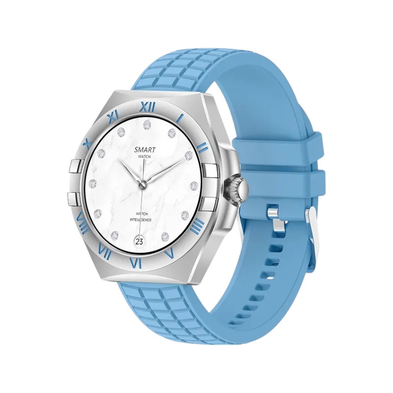 Σετ Smartwatch με 3 λουράκια – LG80 Mini – 065066 – Blue