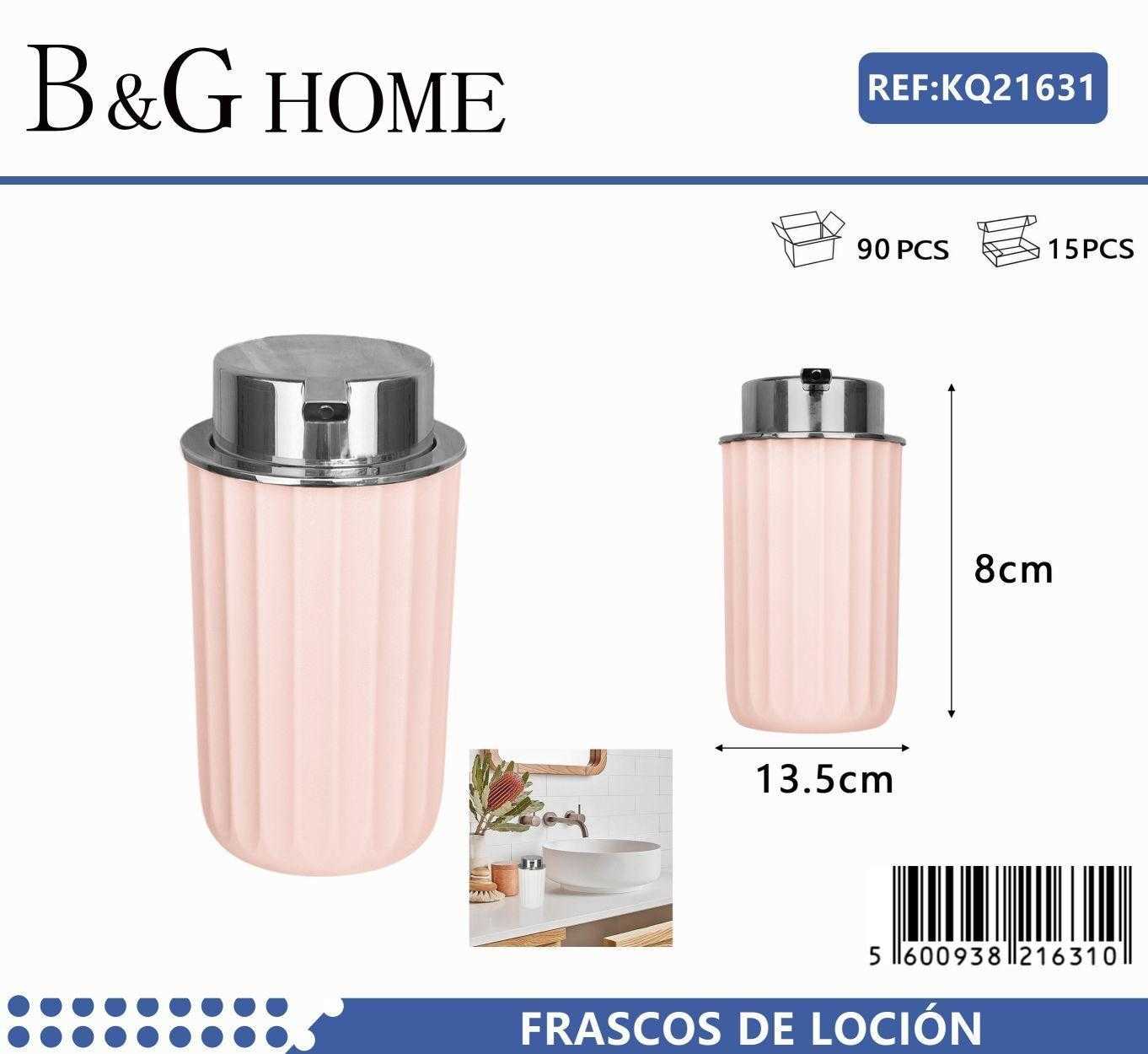 Θήκη κρεμοσάπουνου Dispenser πλαστική – Light Pink – 21631