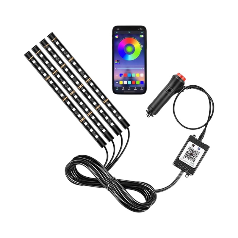 Σετ φωτισμού καμπίνας αυτοκινήτου LED – R-D19101-P12 – 110020