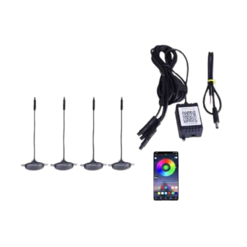 Σετ φωτισμού καμπίνας αυτοκινήτου LED – R-D20101-P4 – 110026C