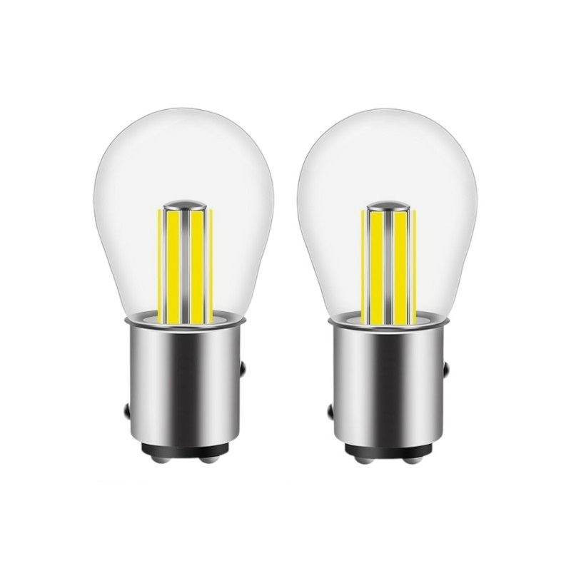 Λαμπτήρες LED διπολικοί – S25 – R-DS25E-03AU – 2pcs – 110216