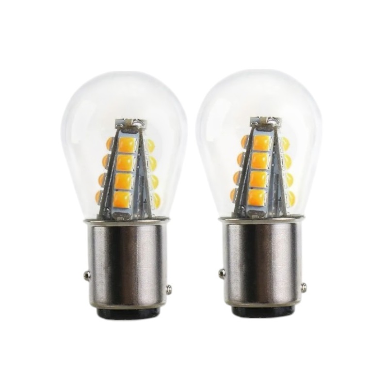 Λαμπτήρες LED διπολικοί – S25 – R-DS25D-02AU – 2pcs – 110220
