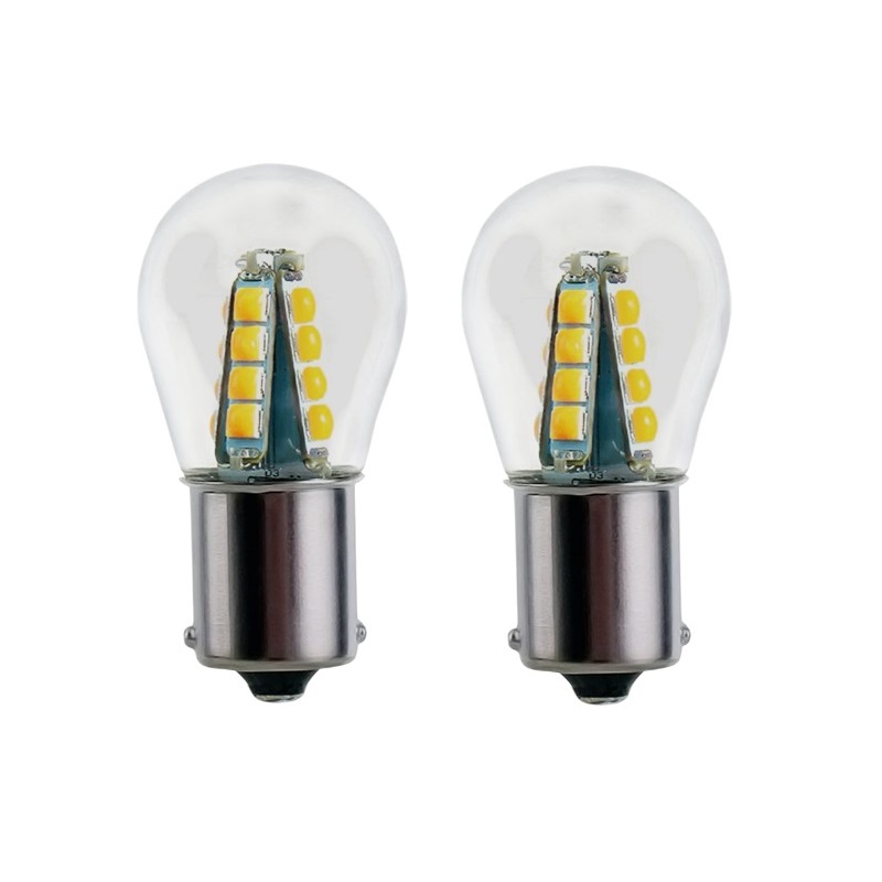 Λαμπτήρες LED μονοπολικοί – S25 – R-DS25D-02AU – 2pcs – 110219