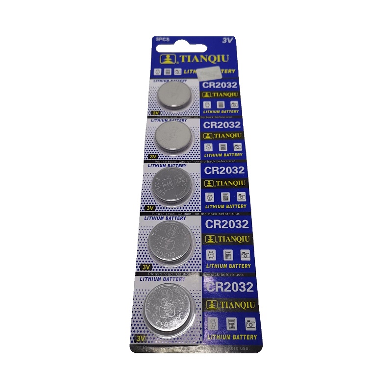 Μπαταρίες λιθίου – CR2032 – 3V – 5pcs – 689633