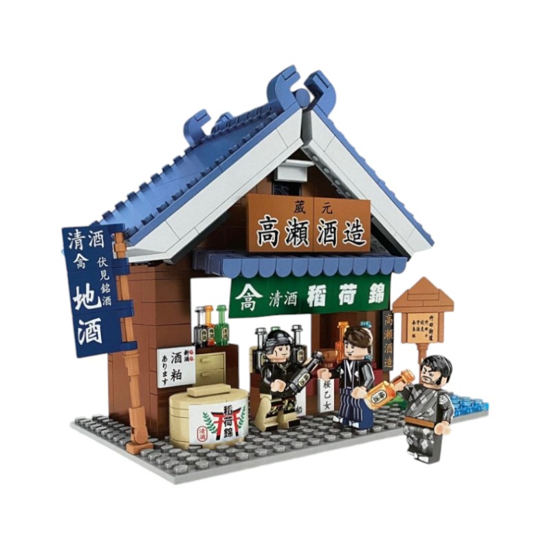 Σετ κατασκευών DIY με τουβλάκια – Chinese Shop – 601069 – 120115