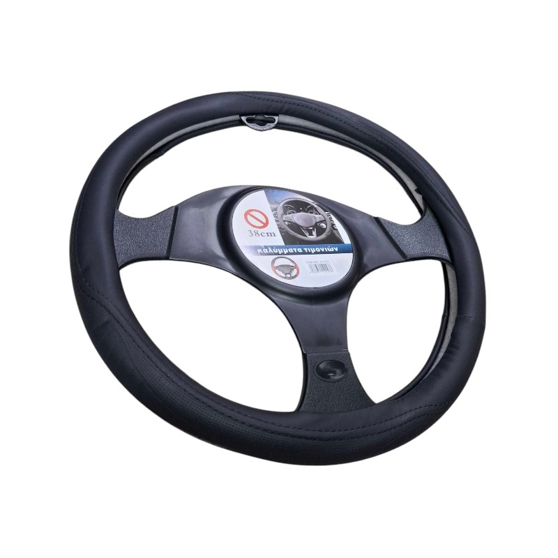 Κάλυμμα τιμονιού αυτοκινήτου – XY-051 – 122476 – Black/Black