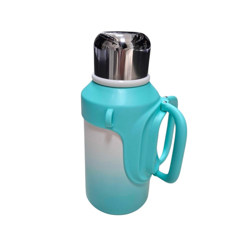 Φορητό παγούρι-θερμός με χειρολαβή – 1000ml – 123743 – Light Blue
