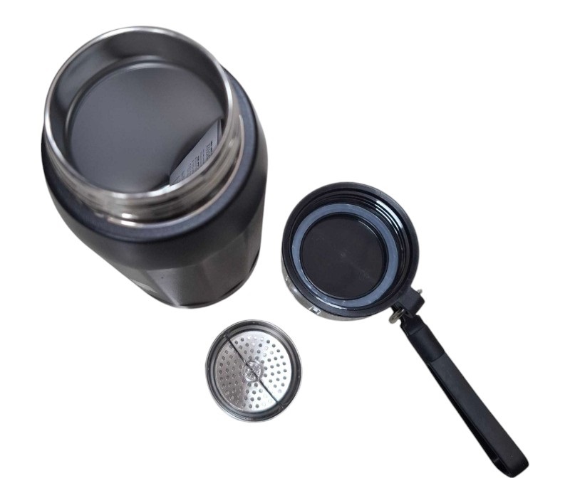 Φορητό παγούρι-θερμός – 650ml – 123774 – Black