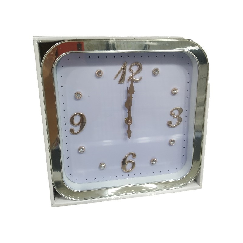 Ρολόι τοίχου – 706DZK – 131182 – Silver