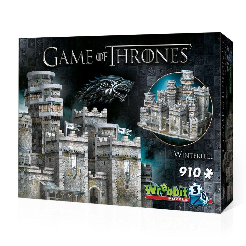 Puzzle 3D 910 pieces – Game of Thrones: Winterfell (Partially Assembled)
