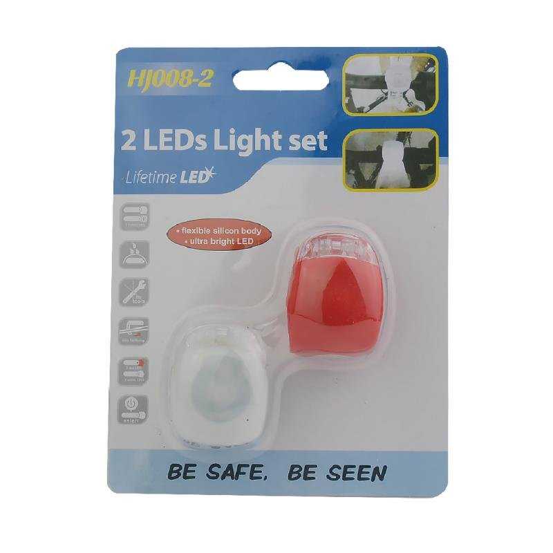 Σετ προβολείς ποδηλάτου LED – 008 – 2pcs – 500820