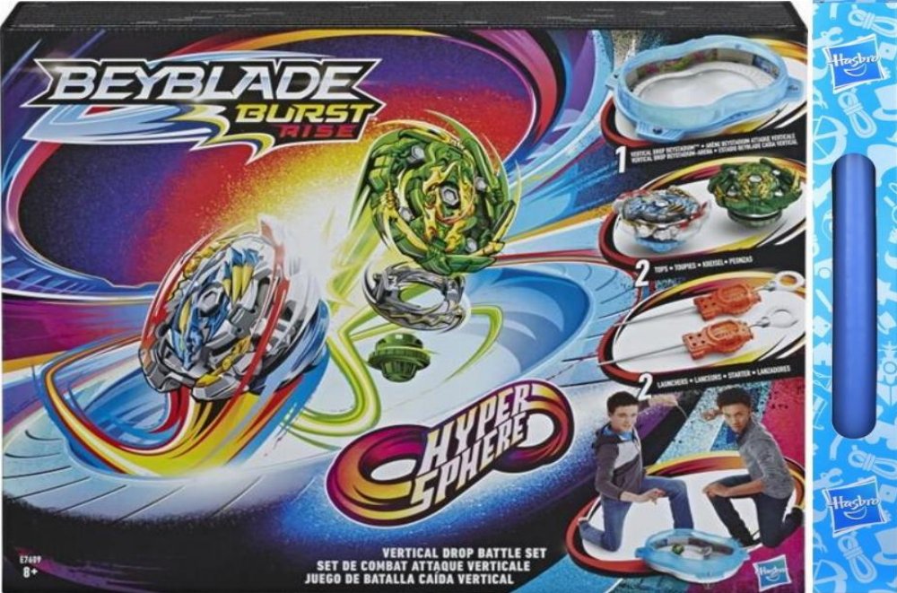 Πασχαλινή παιχνιδολαμπάδα Beyblade S4 – Hypersphere Vertical Drop Battle Set (E7609)