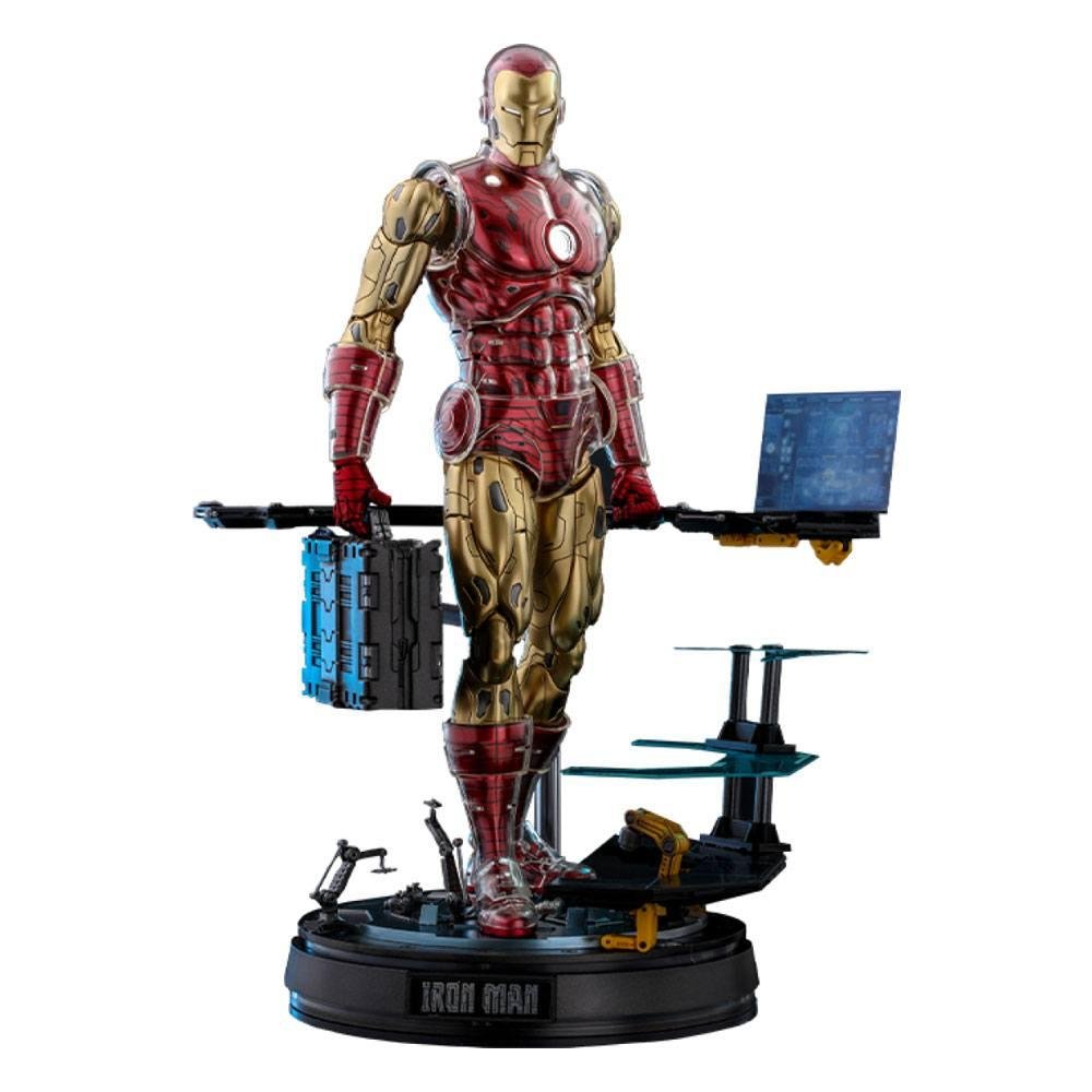 Φιγούρα Marvel Comics: Hot Toys Masterpiece – Iron Man Deluxe Action Figure (33cm)