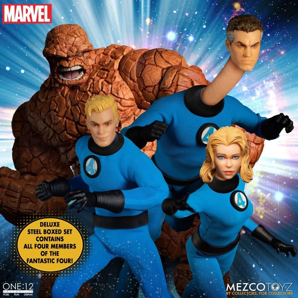 Φιγούρα Marvel – Fantastic Four Deluxe Steel Box Set (16cm)