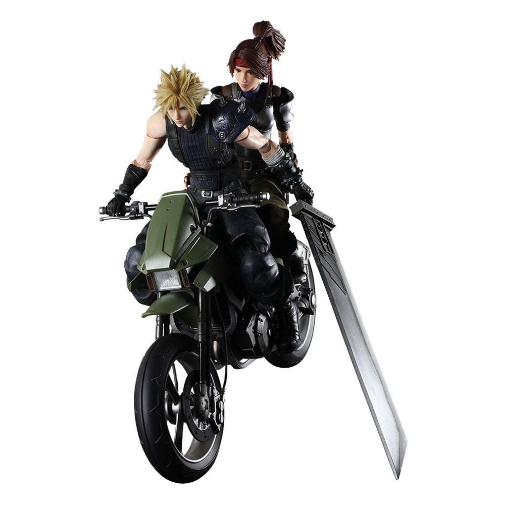 Φιγούρα Final Fantasy VII: Play Arts Kai – Jessie, Cloud & Bike 3-Pack Action Figures (27cm)