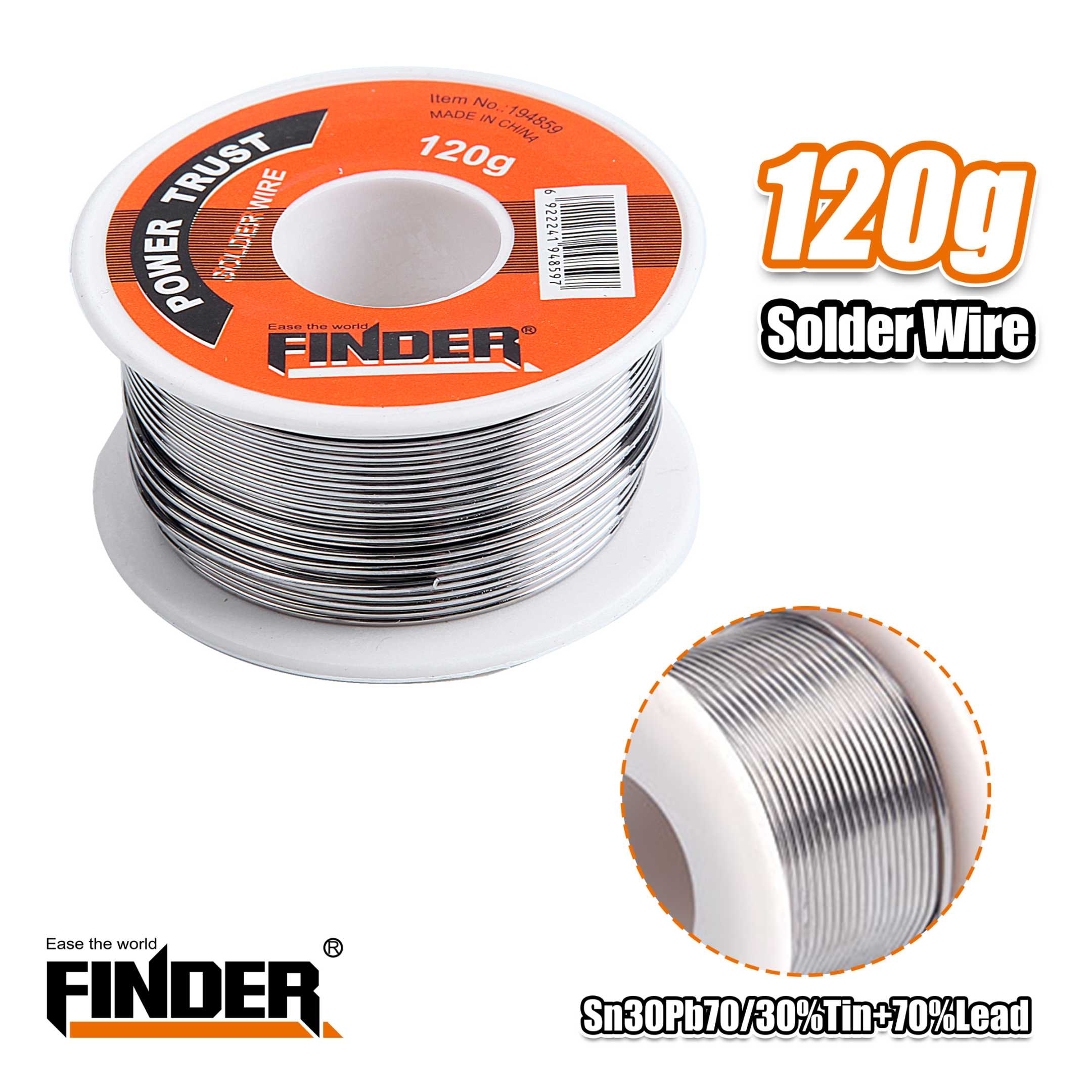Σύρμα συγκόλλησης Καλάι – 120g – Finder – 194859
