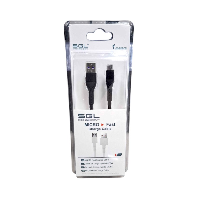 Καλώδιο φόρτισης & data – Micro USB – Fast Charge – V8 – 1m – 194853