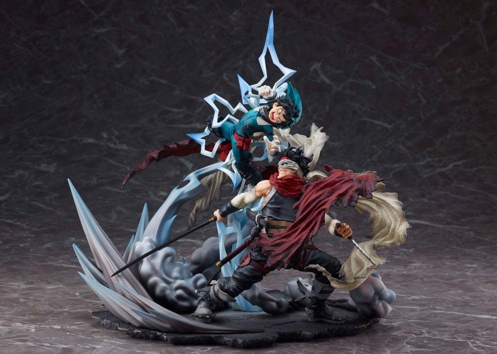 Φιγούρα My Hero Academia – Izuku Midoriya vs. Stain Statue (30cm)