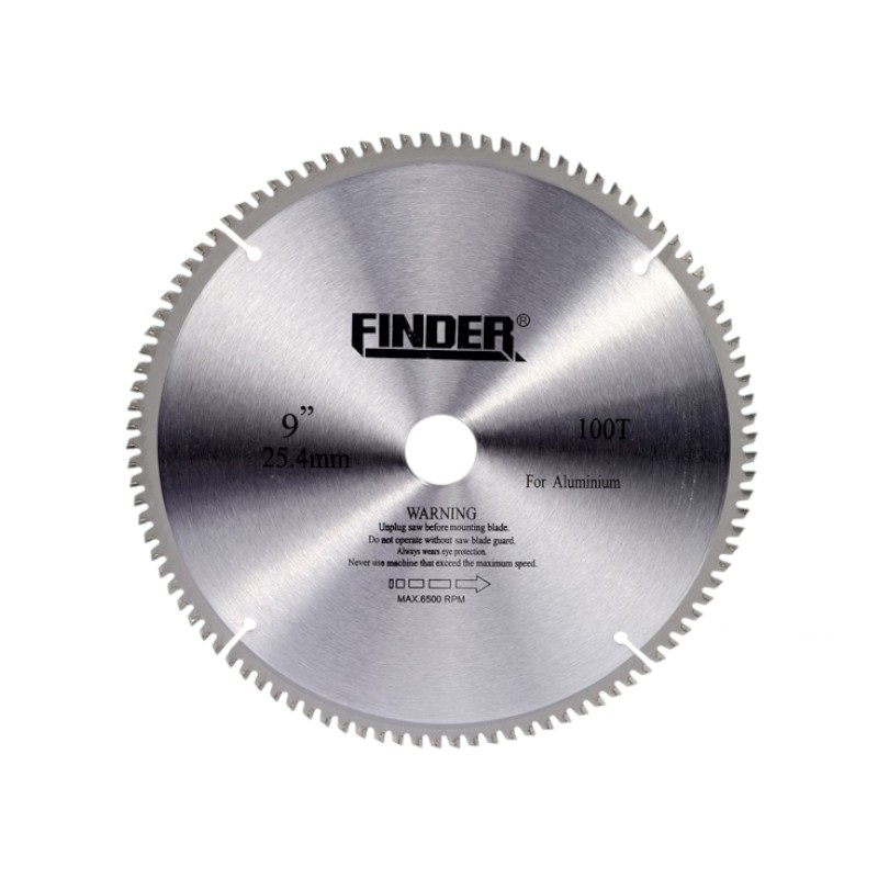 Δίσκος κοπής αλουμινίου – TCT – 9″ – Φ235 – 100T – Finder – 196025