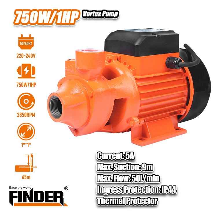 Αντλία επιφανείας νερού – QB80 – 750W – Finder – 197270