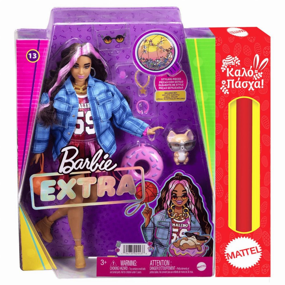 Λαμπάδα Barbie Extra – Basketball Jersey (HDJ46)