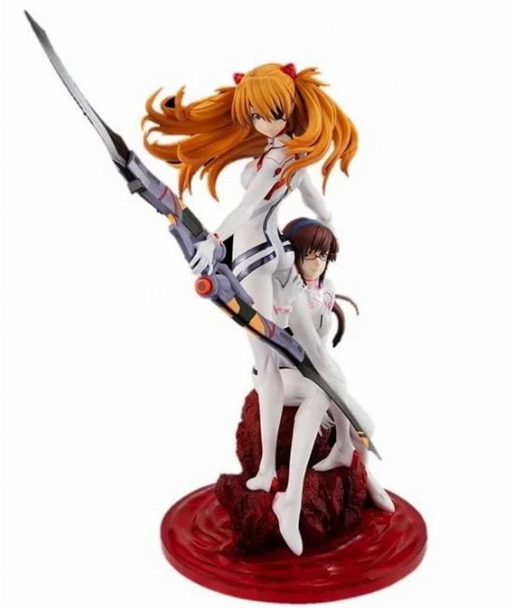 Evangelion: 3.0+1.0 Thrice Upon a Time G.E.M. Series – Shikinami Asuka Langley & Makinami Mari Illustrious Φιγούρα Αγαλματίδιο (28cm)