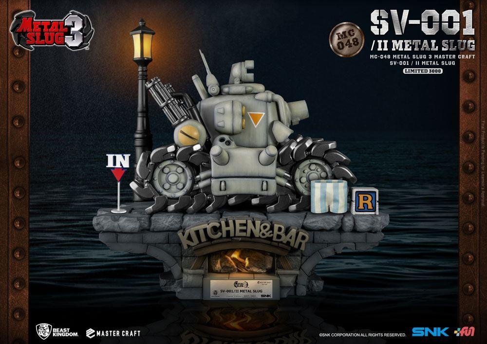 Φιγούρα Metal Slug 3: Master Craft – SV-001/II Metal Slug Statue (35cm) (LE3000)