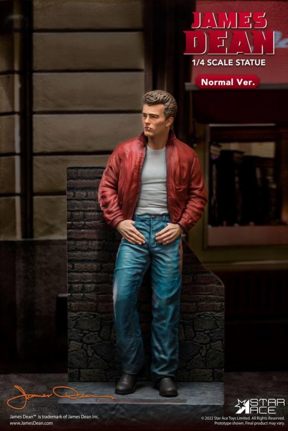 James Dean: Superb My Favourite Legend Series – James Dean (Red jacket) Φιγούρα Αγαλματίδιο (52cm)
