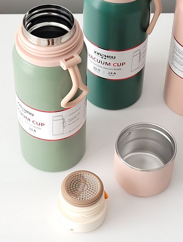 Φορητό παγούρι-θερμός – XZ7763 – 500ml – 207636 – Pink