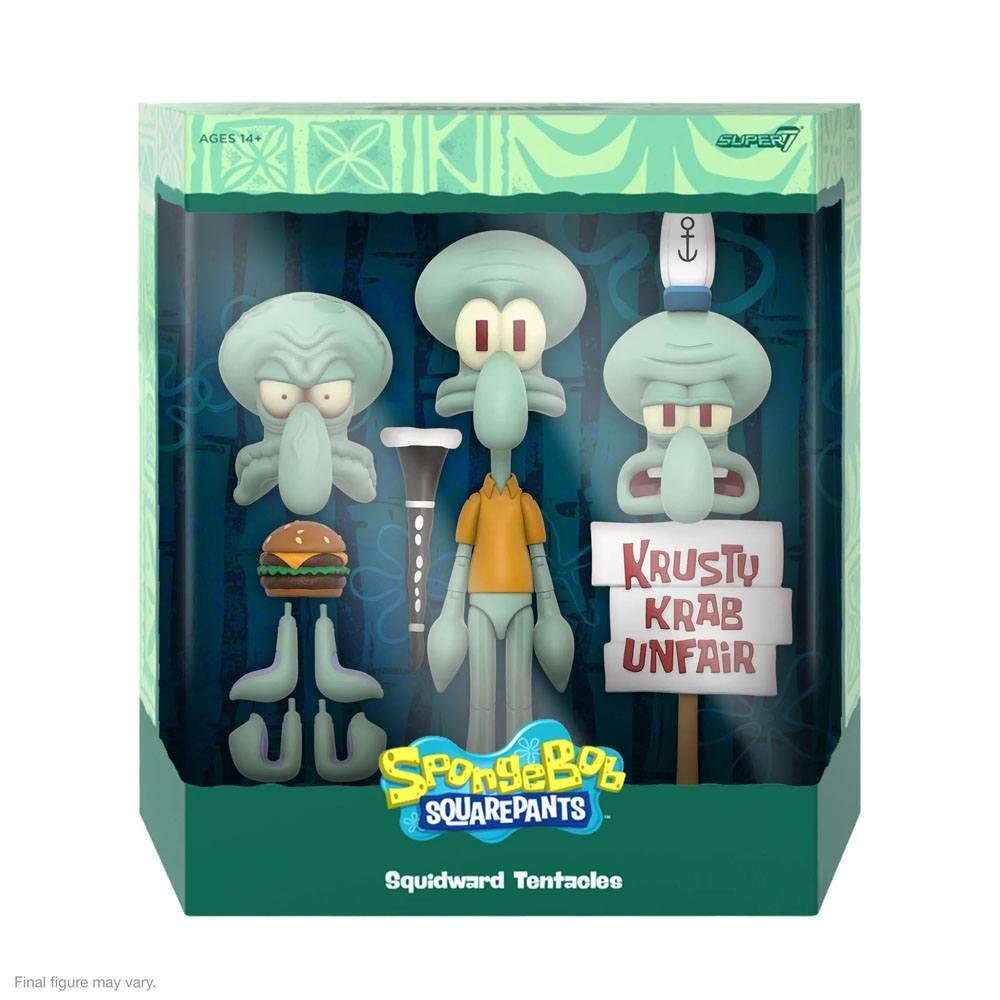 SpongeBob SquarePants: Ultimates – Squidward Φιγούρα Δράσης (18cm)