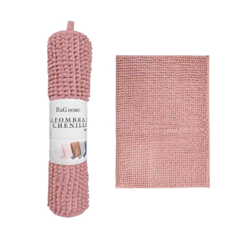 Πατάκι μπάνιου – M0826 – 40x60cm – Pink – 20855
