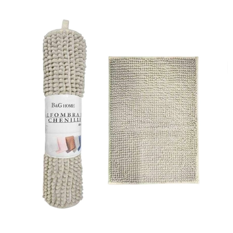 Πατάκι μπάνιου – M0832 – 40x60cm – Beige – 20859