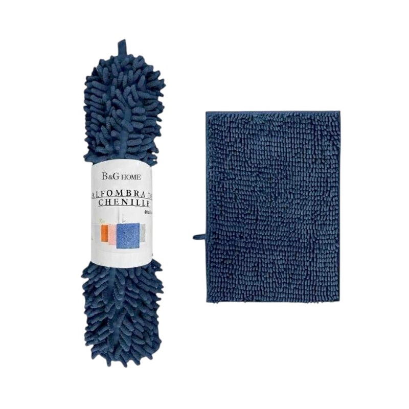 Πατάκι μπάνιου – M0840 – 50x80cm – Blue – 20877