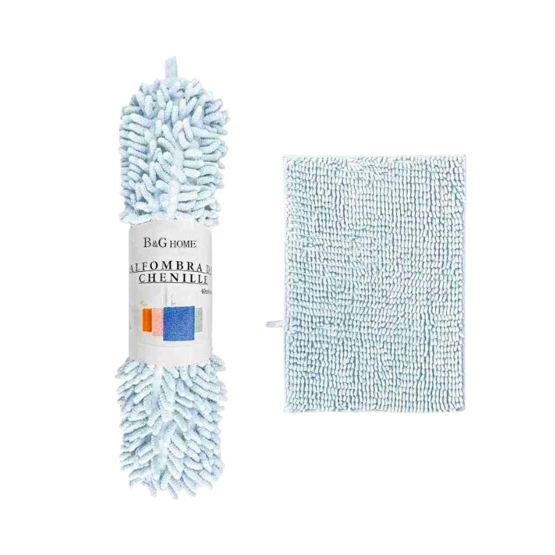 Πατάκι μπάνιου – M0842 – 50x80cm – Light Blue – 20878